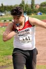 Boys under-15s shot putt, Northern Under-17s/U-15s and U13s Champs, Leigh Sports Village, Leigh. Photo: David T. Hewitson/Sports for All Pics